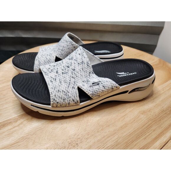 Skechers Arch Fit Slide Sandals Women's size 8 - Picture 10 of 13